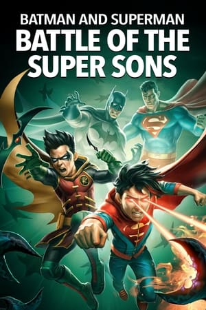Batman és Superman: A szuper ifjak csatája poszter